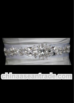 Diamond Swarovsk Crystal Belts for Wedding Dress with Beadwork Embellishment