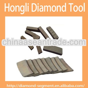 Diamond tools for granite segments