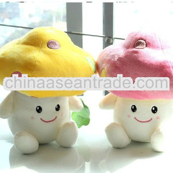 Dongguan toy factory stuffed plush mushroom toys