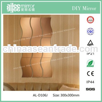 Double glazing glass panel mirror 14mm clear float glass mirror