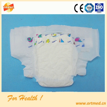 Elastic waistband high quality diaper for child