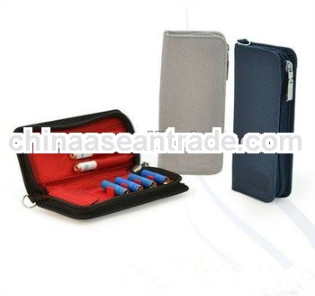 Electronic cigarette case with zipper design