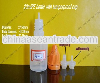 Empty 20ml Plastic E-cigarette Eye Dropper Bottle Manufacture