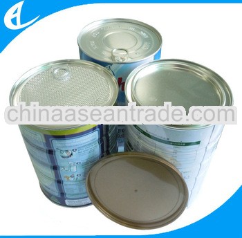 Empty mlik powder tin can 450ml 500ml 900ml