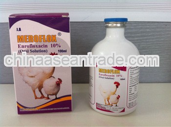 Enrofloxacin 10% Oral Solution veterinary antibiotics