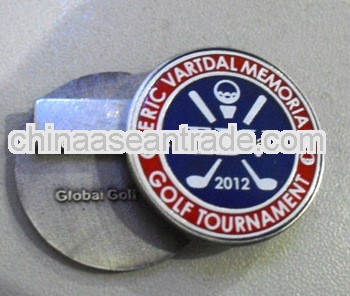 Epola with silk screen metal customized magnetic golf ball markers
