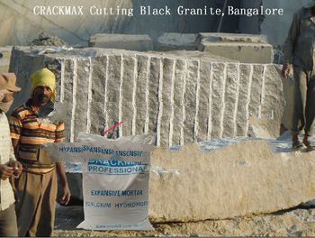 Expansive Mortar For Balck Granite Cutting