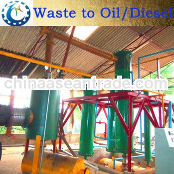 FUEL OIL EXTRACTION MACHINE FROM WASTE TYER