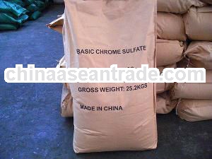 Factory hot sale high purity Basic chrome sulfate 39380-78-4