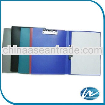 Fancy A5 plastic folder, Customized Logos are Accepted, Available in Various Colors