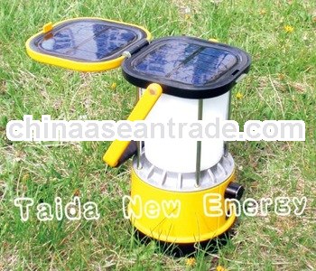 Fashion! LED Rechargeable Emergency Solar Camping Light