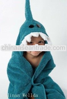 Fashion animal hood embroidery baby hooded towel