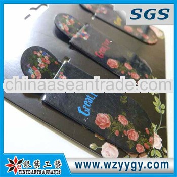 Fashion foldable souvenir wholesale magnetic bookmark