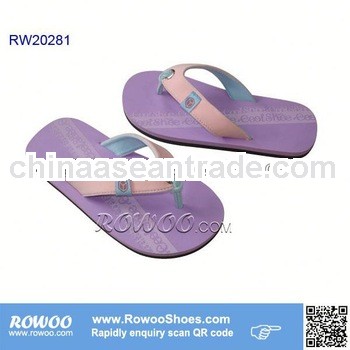 Fashion purple child\s EVA beach slippers