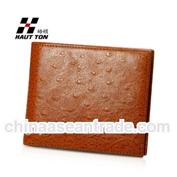 Fashionable Brow Mens Wallet Genuien Leather