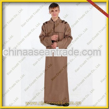 Fashionable muslim hooded men thobe