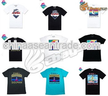 Fashionable promotional custom cut and sew t shirts
