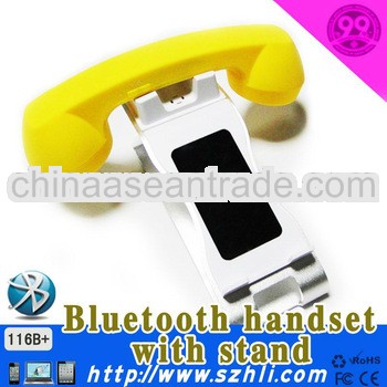 Fashional bluetooth mobile phone handset,effective in radiation protection&Noise cancelling,Wire