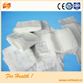 Fast absorption soft and dry surface adult diaper