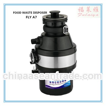 Food waste disposer with QUICK LOCK mounting system and air switch