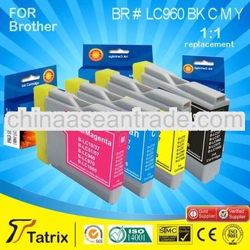 For Brother LC960, Compatible LC960 Ink Cartridge for Brother LC960 , With 2 Years Warranty.