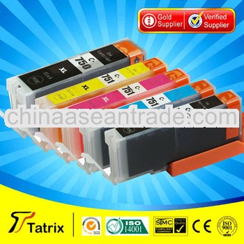 For Canon Ink Cartridge CLI751 , Top Quality Ink Cartridge CLI751 for Canon . 15 Years Ink Cartridge