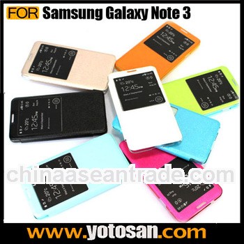 For Samsung Galaxy Note 3 N9000 Leather Flip Case