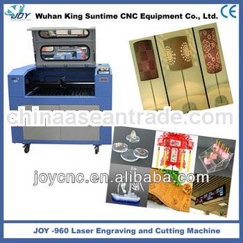Format PLT, BMP, DXF JOY CNC Laser Engraving Machine,Wuhan King Suntime Time