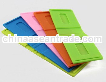 Functional New Design Eco-friendly Manufacture In China silicone name card holder