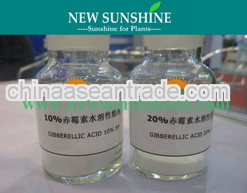Gibberellic acid 10% 20% solubility