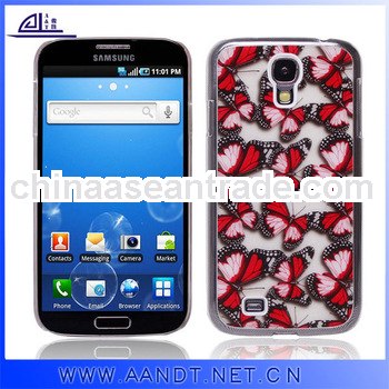 Glitter PC Butterfly Case For Samsung Galaxy S4
