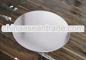 Glossy Paperboard Cake Boards -- 10inch round cake board