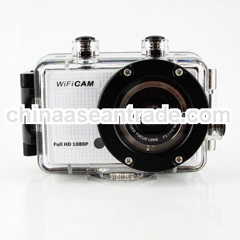 Go Pro Style Wifi Camera 1080P HD Video Camera with H264 Video 12mp photo