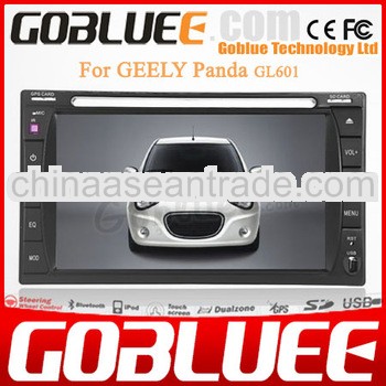 Gobluee HD in dash car gps for GEELY Panda Built-in GPS Navigation Radio Bluetooth Phonebook iPod TV
