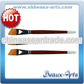 Golden Watercolour Brushes/Shore, red lacquered handle with white tip Painting Brush
