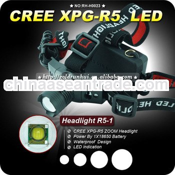 Goldrunhui RH-H0023 R5 LED Zoomable Headlight