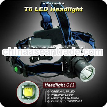 Goldrunhui RH-H0039 LED Headlight 3 Mode Light 1200Lm