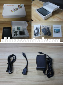 Good Quality g-sensor game tablet pc with dual carema Ten point cap-touch