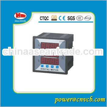 Good quality three phase digital voltage meter AC ampere meter digital three phase 72*72