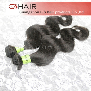 Grade AAAAA with the thickest bottom can be dyed tangle free natural body wave peruvian hair