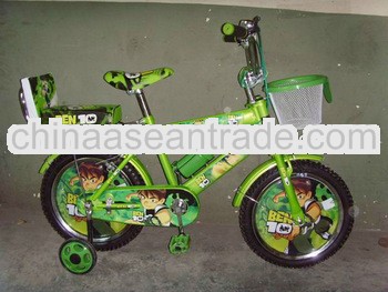 Green color with rear cusion F/R caliper brake baby boy bmx bicycle,children bicycle for 8 years old