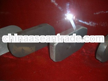 HOT sale ladle Slide gate plate -1QC supply to the Laos STEEL Plant