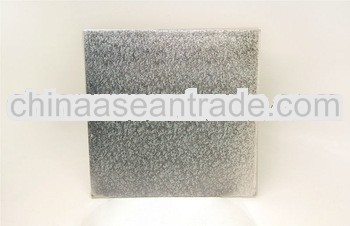 Hardboard Square turn edge cards silver fern