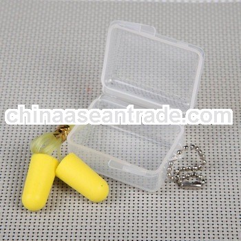 Hearing protection earplugs with string