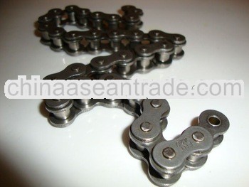Heat treatment 45Mn motorcycle chain for Paraguay(420,428,428H,520)-Motorcycle spare parts