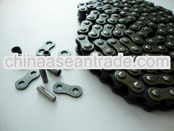 Heat treatment 45Mn motorcycle chain for Thaliand(420,428,428H,520)-Motorcycle spare parts