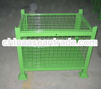 Heavy duty fixed steel warehouse container