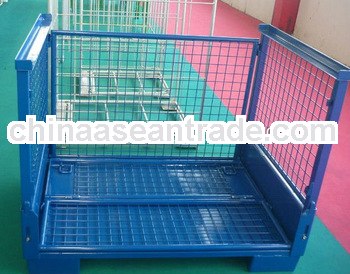 Heavy duty storage folding container