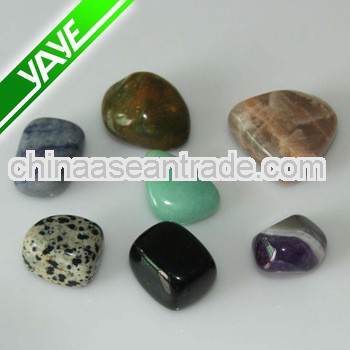 High Polished Tumbled Stones Jade For Promotional Gifts Free Sample