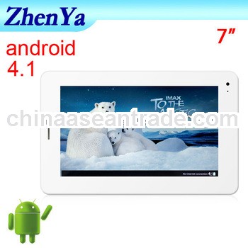 High Quality 7 inch Android 4.1 Support Calling/Dual Camera/GPS TV Tablet Pc